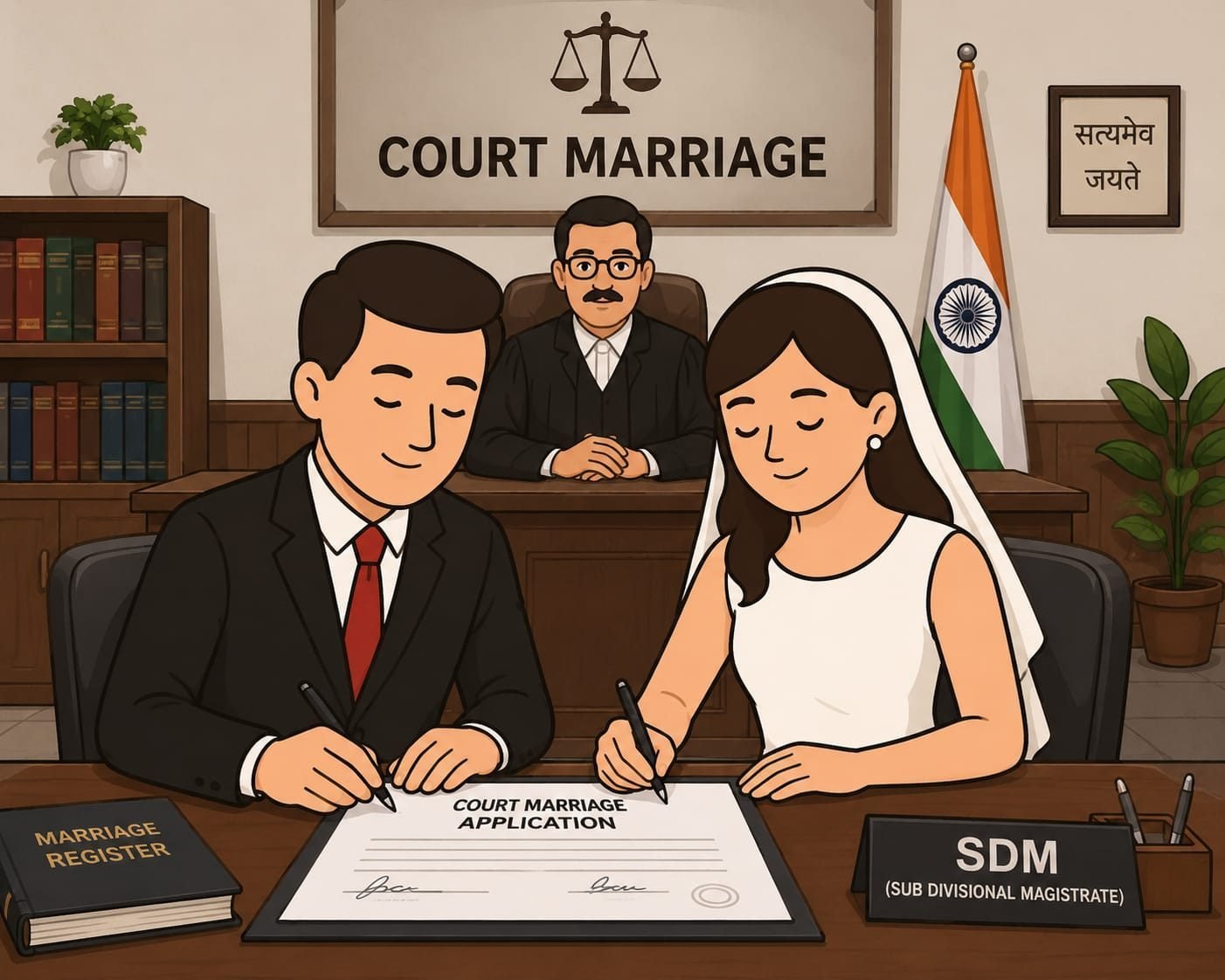Court Marriage in Rohini Delhi - Complete Guide for All Sectors